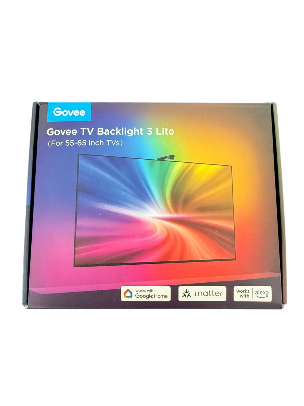 Govee TV Backlight 3 Lite With Fish-Eye Correction Function Sync 55-66in TVs